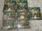 Lot Of 7 GI Joe Valor vs Venom Figure 2 Pack Set Complete Hasbro 2004 & 2003