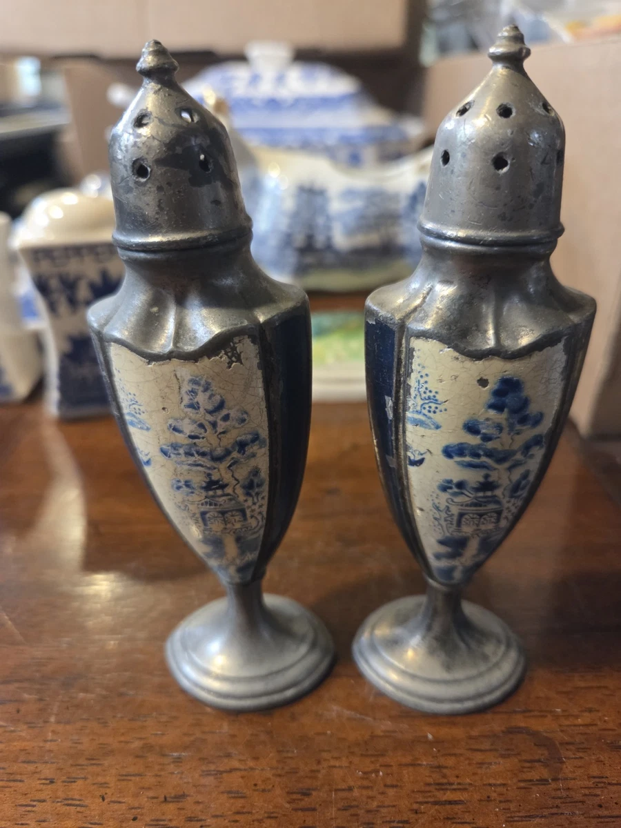 珐琅盐胡椒在收藏装饰盐瓶和胡椒瓶| eBay