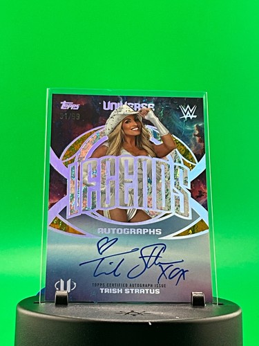 2026 Topps WWE Universe TRISH STRATUS Legends Autographs Card  /99