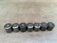 Distintivo spilla bavero 7 stampi vintage anni 30-60 GM Cadillac Service Manager da 5 a 35 90M