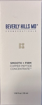 Beverly Hills MD Smooth + Firm Copper Peptide Concentrate-Retails $95-NEW/SEALED
