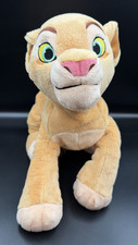 Authentic Disney Store The Lion King Nala Plush Toy 14" Cub Embroidered Eyes
