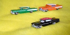 2010 Hot Wheels 3 Walmart Excl. Larrys Garage 58 Edsel Loose Real Riders