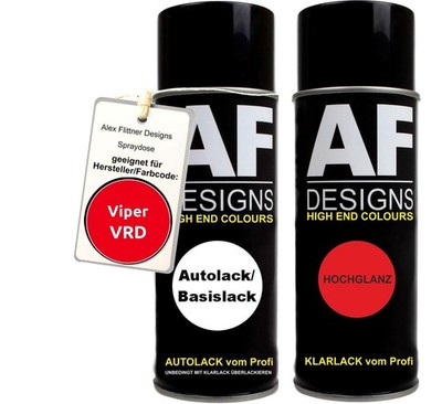 Spraydose für Viper VRD Prowler Red Basislack Klarlack Sprühdose 400ml