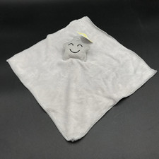 Angel of Mine Lovey Star Security Blanket Greenbrier Plush Gray