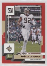 2022 Panini Donruss Press Proof Red Marcus Davenport #250 11mg