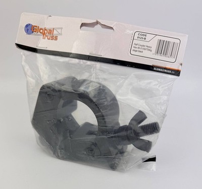 Global Truss Half Coupler Heavy Hex 48-51/50/750kg Stage Black