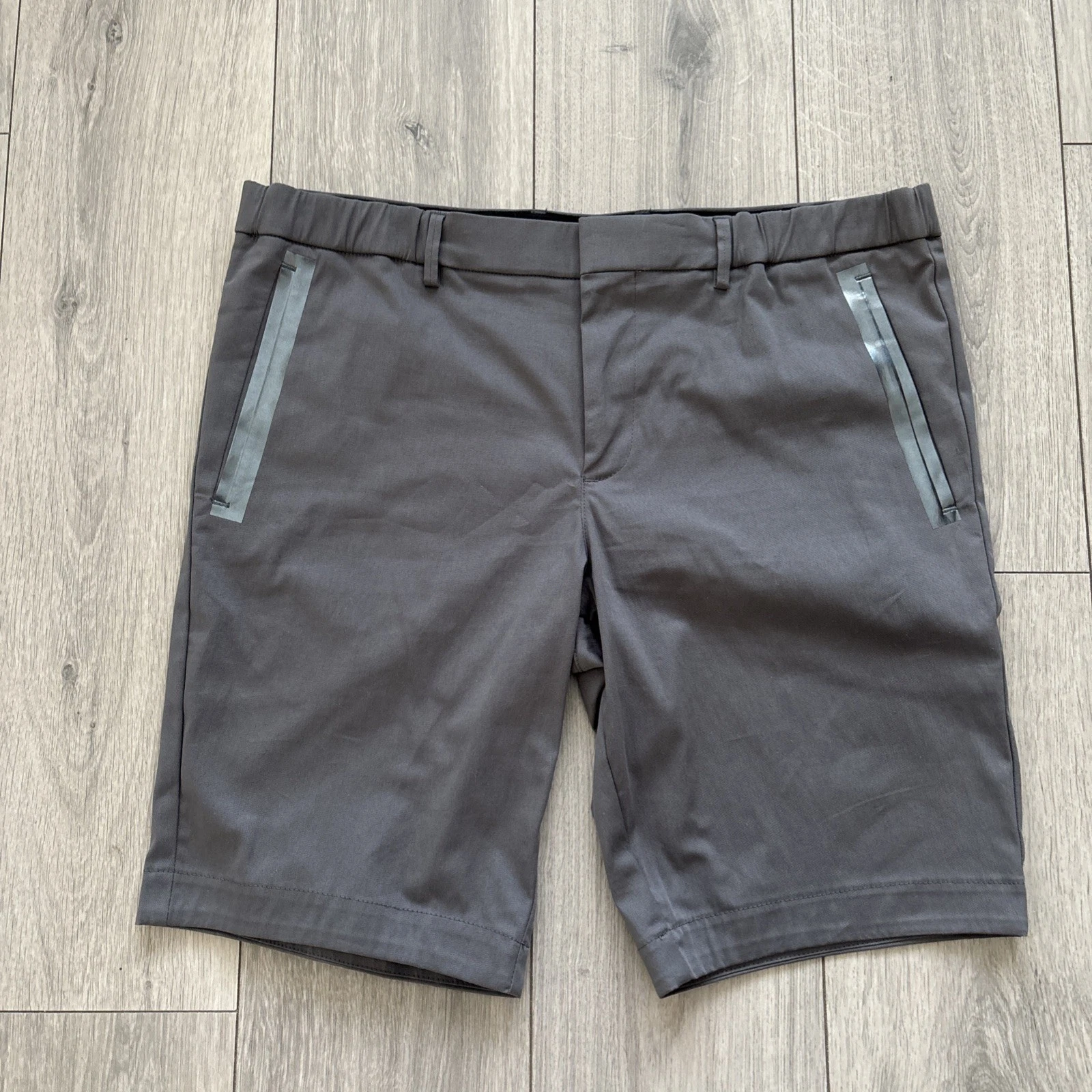 Hugo Boss Athleisure Chino Style Comfort Cotton Stretch Shorts UK 40 BNWOT
