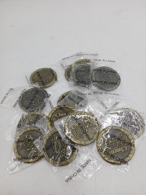 Chorus Medal Music Note 2'' Gold Medals School Award Kids Choir Award Lot of 14