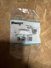 Panduit CJ6X88TGYL Cat6a 10 Gig Mini-Com Jack, Yellow ~STSI