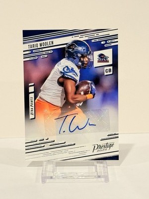2022 Chronicles Draft Picks Prestige Tariq Woolen Auto UTSA/ Seahawks Pro Bowler
