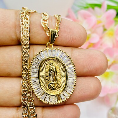 Supreme Virgin Of Guadalupe 14k Pendant | Shop at Mercari from  