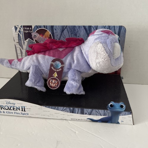 Disney Bruni the Salamander Frozen 2 II Walk & Glow Fire Spirit Light Up Toy NEW - 第 3/5 張圖片
