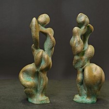 Scultura David Michelangelo Buonarroti pezzo unico firmato Prof. em. A. Loeschner-Gornau