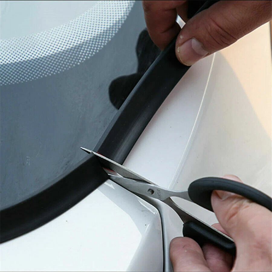 Sound & Wind & Dust Proof Material Molding Edge Trim Use For Car Windshield 9Ft - Imagem 4 de 4