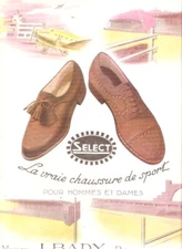 ADVERTISEMENT AD SHOES SHOES SELECT J BADY
