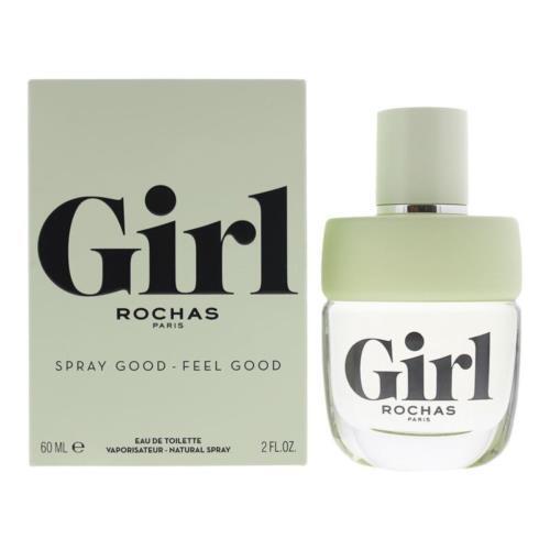 Rochas Girl 60ml Eau De Toilette EDT Spray - Brand New
