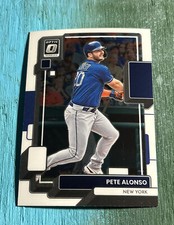 2022 Donruss Optic Baseball #198 Pete Alonso - New York Mets