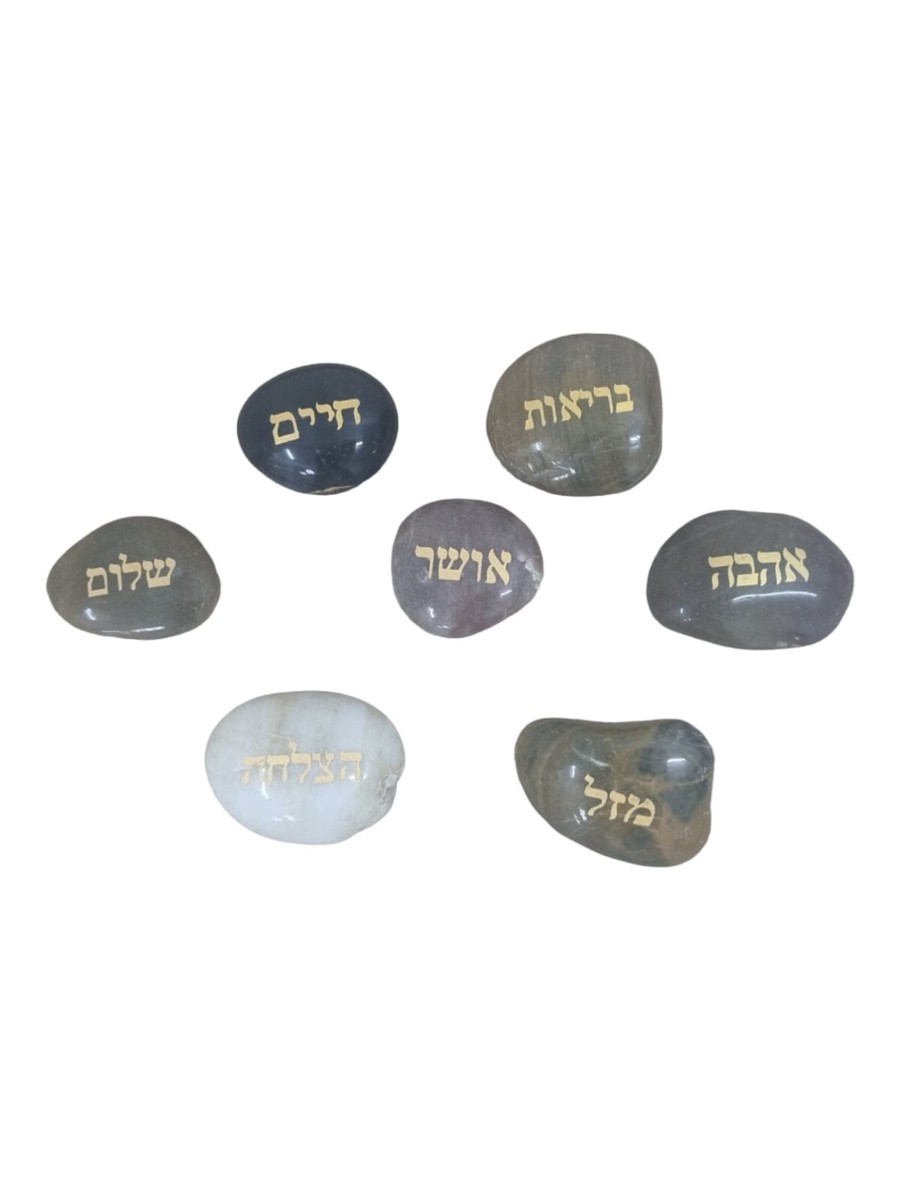 【BLESS】Lampknot stones 7 blessing Bless Stone stones the product is a mix of 7 stones