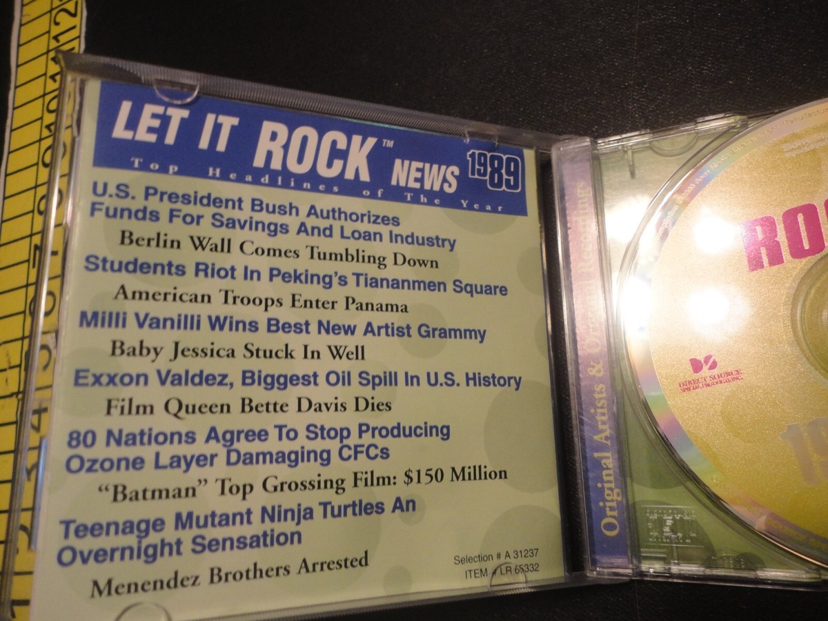 Let It Rock 1989 by Various Artists (CD, Apr-2000, Direct Source