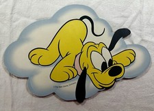 Baby Pluto Disney Wall Art Baby Nursery Cardboard Cutout Rare Puppy Vintage