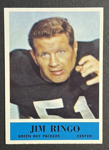 1964 Philadelphia Football Jim Ringo #78 EXMT Green Bay Packers HOF | eBay
