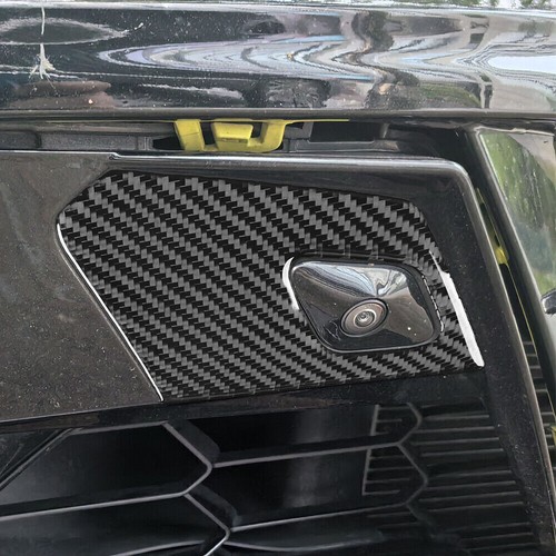 For Chevrolet Corvette C8 2020-2024 Real Carbon Fiber Car Door Radar Cover Trim - Picture 5 of 8