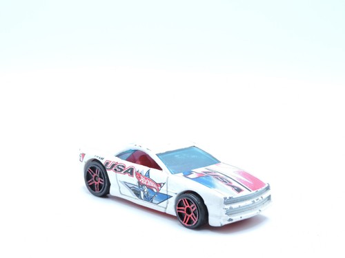 Hot Wheels 2003 MUSCLE TONE Flag Flyers Team USA #1 5-Pack Car, White Diecast - Picture 3 of 8