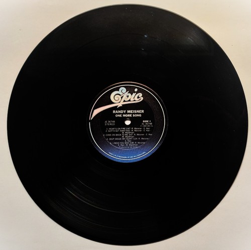RANDY MEISNER / ONE MORE SONG -LP - VG+/NM ( 1980, Epic) - Picture 3 of 5