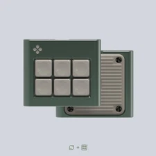 GMK Dandy x RAMA M6-C Macropad - MX, Cherry