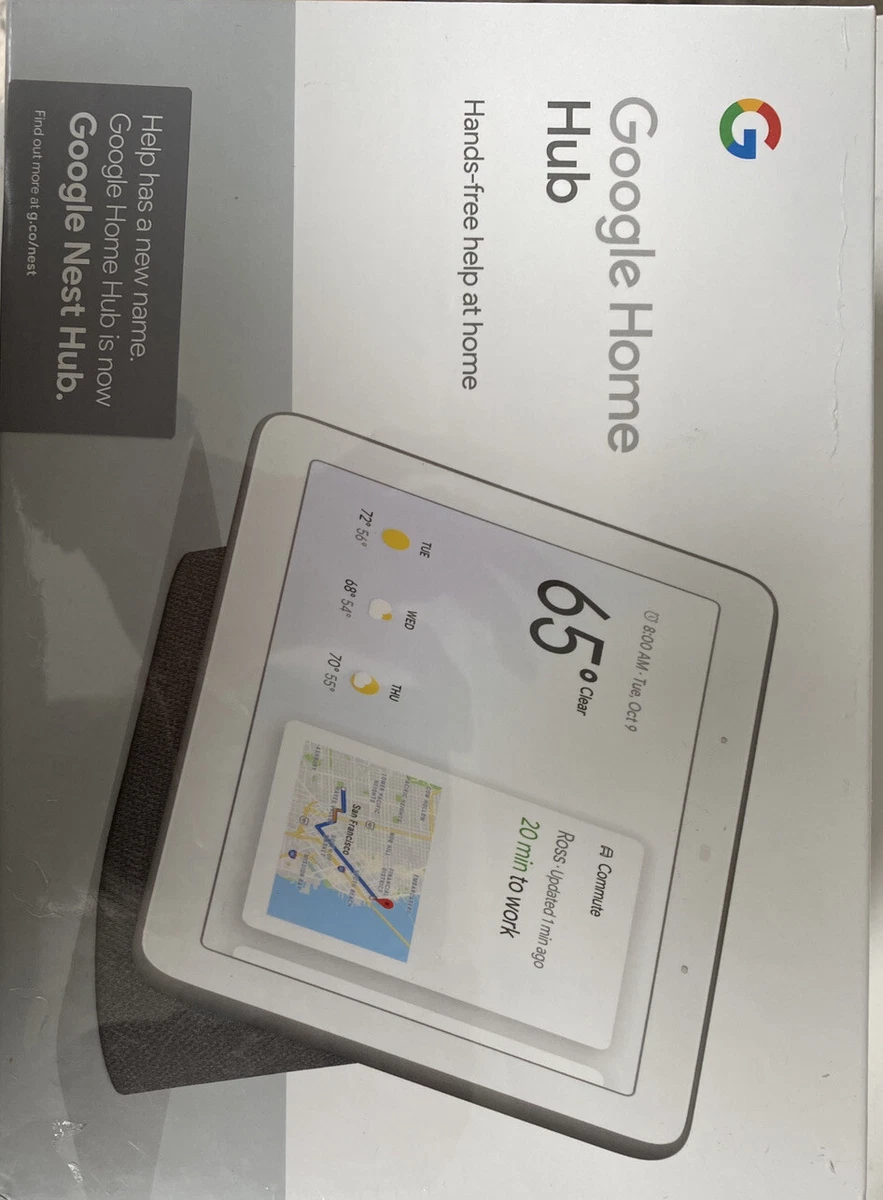 Google Nest Hub with Google Assistant - Charcoal – The Wireless Age