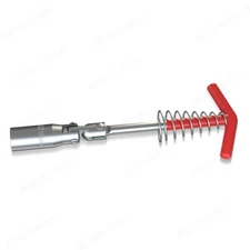 Spark Plug Removal Tool 16mm T-Bar T-Handle Flexible Spanner Socket US Stock