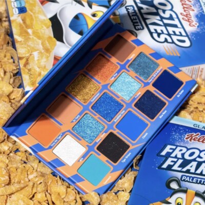 GLAMLITE  Kellogg s Frosted Flakes Eyeshadow 16 Shades Palette NEW Sealed