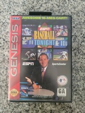Pre-owned Sega Genesis Cartridge. ESPN Baseball Tonight.