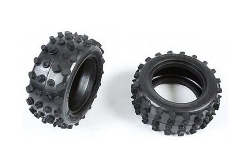 Tamiya 9805111 RC Buggy Rear Tire Set For Hotshot/Boomerang/Wild One/Novafox - Picture 1 of 1