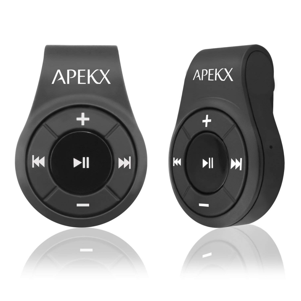 APEKX Clip Bluetooth Audio Adapter for Headphones,Wireless Receiver w