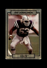 1990 ACTION PACKED FOOTBALL CARD INDIANAPOLIS COLTS #105 RAY DONALDSON