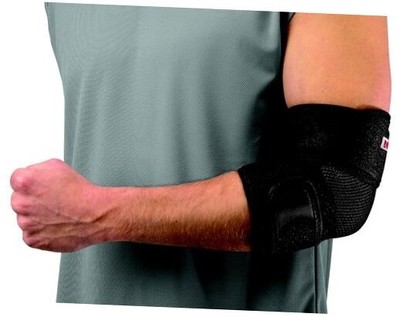  Adjustable Elbow Support, Black, One Size Fits Most (Packaging May Vary) | 