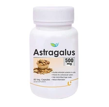 Biotrex Nutraceuticals Astragalus Dietary Supplement (500 mg, 60 Veg Capsules)