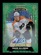 2021-22 Upper Deck Stature #118 Wade Allison Autographs Green #/50
