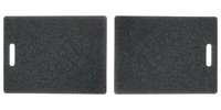 2X Schneidebrett Kunststoff Granitoptik KüChenbrett Tranchierbrett Ca. 36 X 27Cm