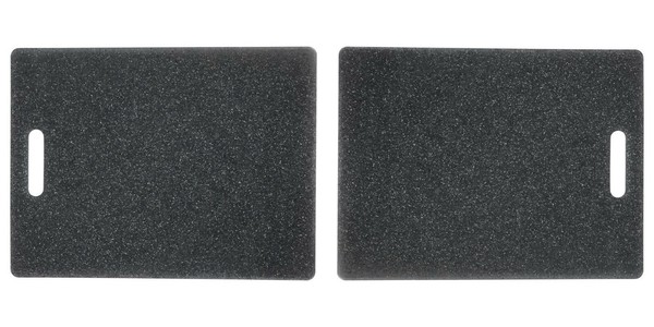 2X Schneidebrett Kunststoff Granitoptik KüChenbrett Tranchierbrett Ca. 36 X 27Cm-image