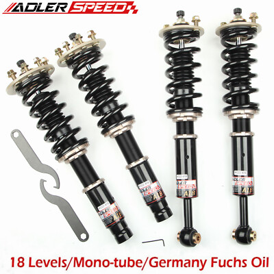 18 Clicks Coilovers Suspension Kit For 1998-2002 Honda Accord CG CF Adj. Damper