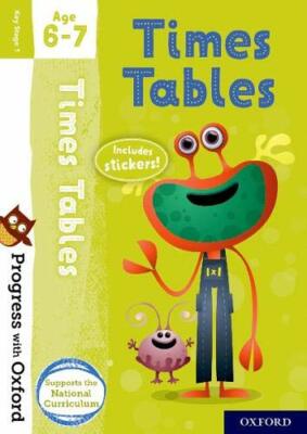 Progress with Oxford: Times Tables Age 6-7, Robinson 9780192767936 New..