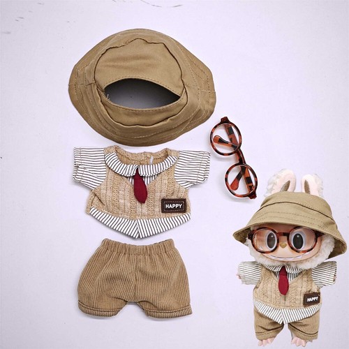 17cm Puppen Kleidungs set Für LABUBU Handgemachtes Puppen Outfits Keine Puppe - Picture 53 of 244