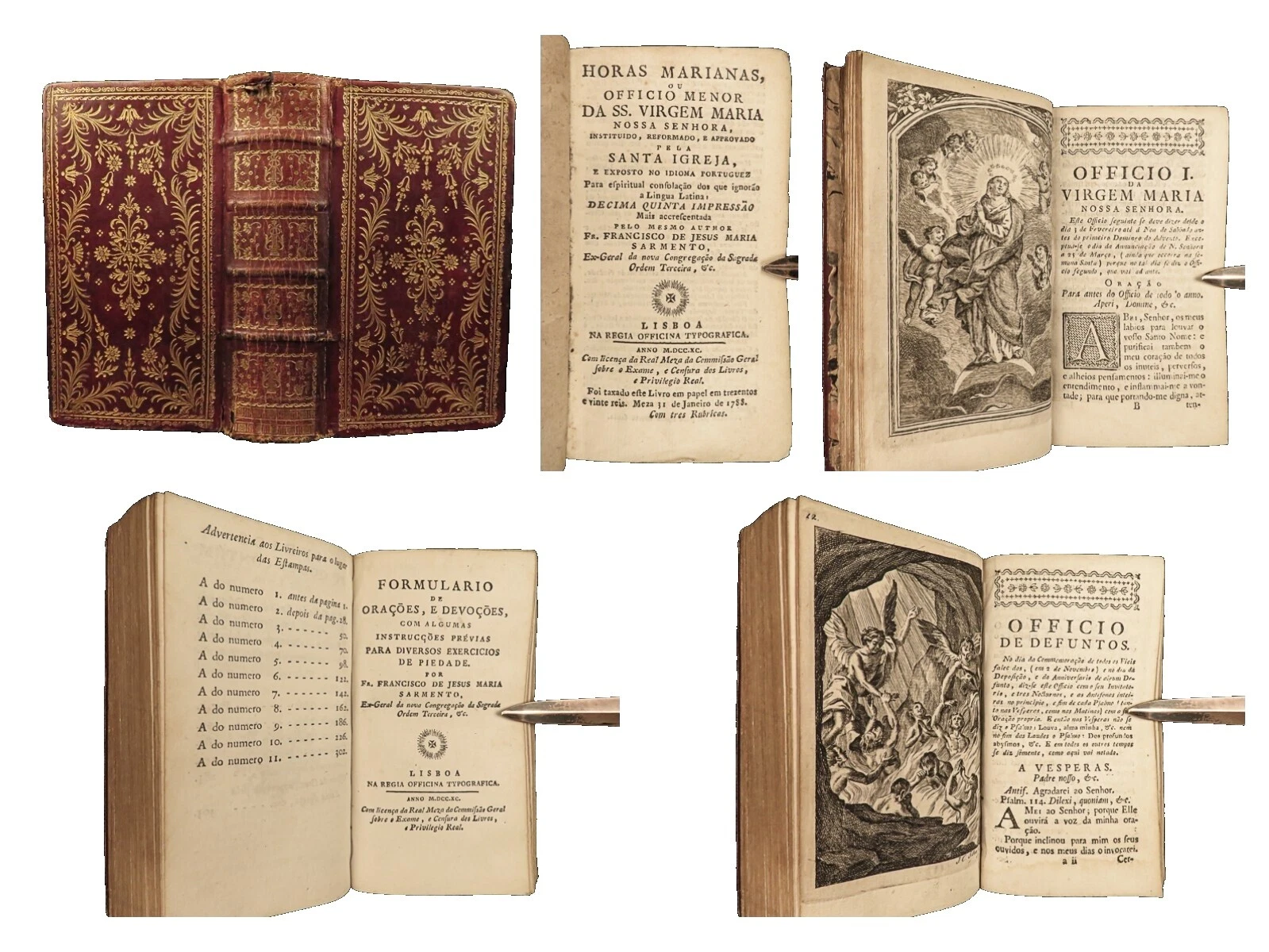 Cuero 1700-1799 libros antiguos y de colección en Portugués