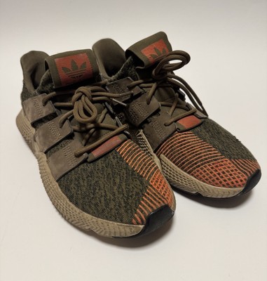 Adidas Original Prophere J Solar rot/Olive (AQ0509) Herren / Jungen Sneaker 41