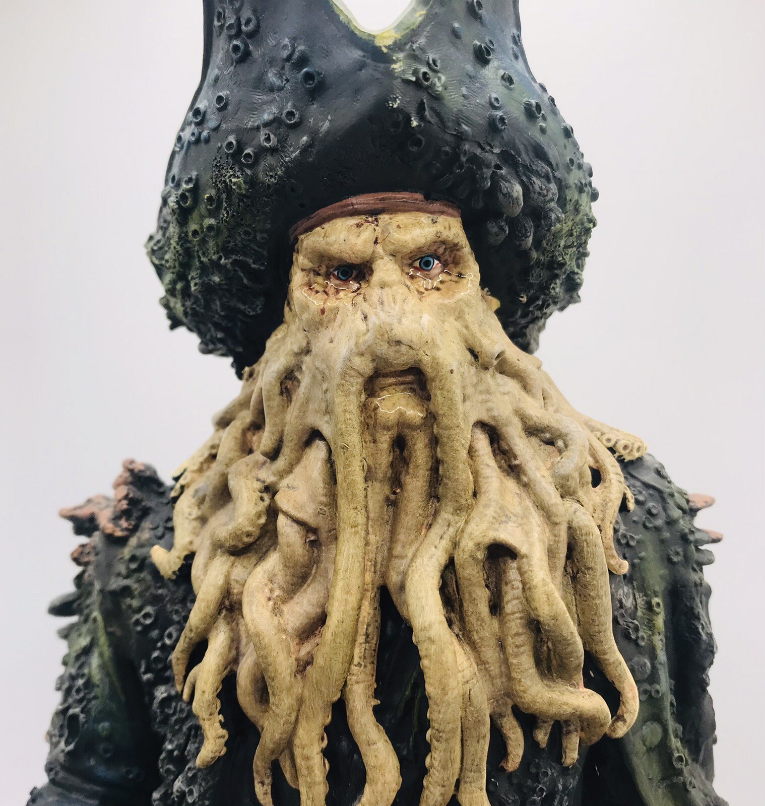 Pirates of the Caribbean Davy Jones Bust Disney Limited Edition w/ Original Box