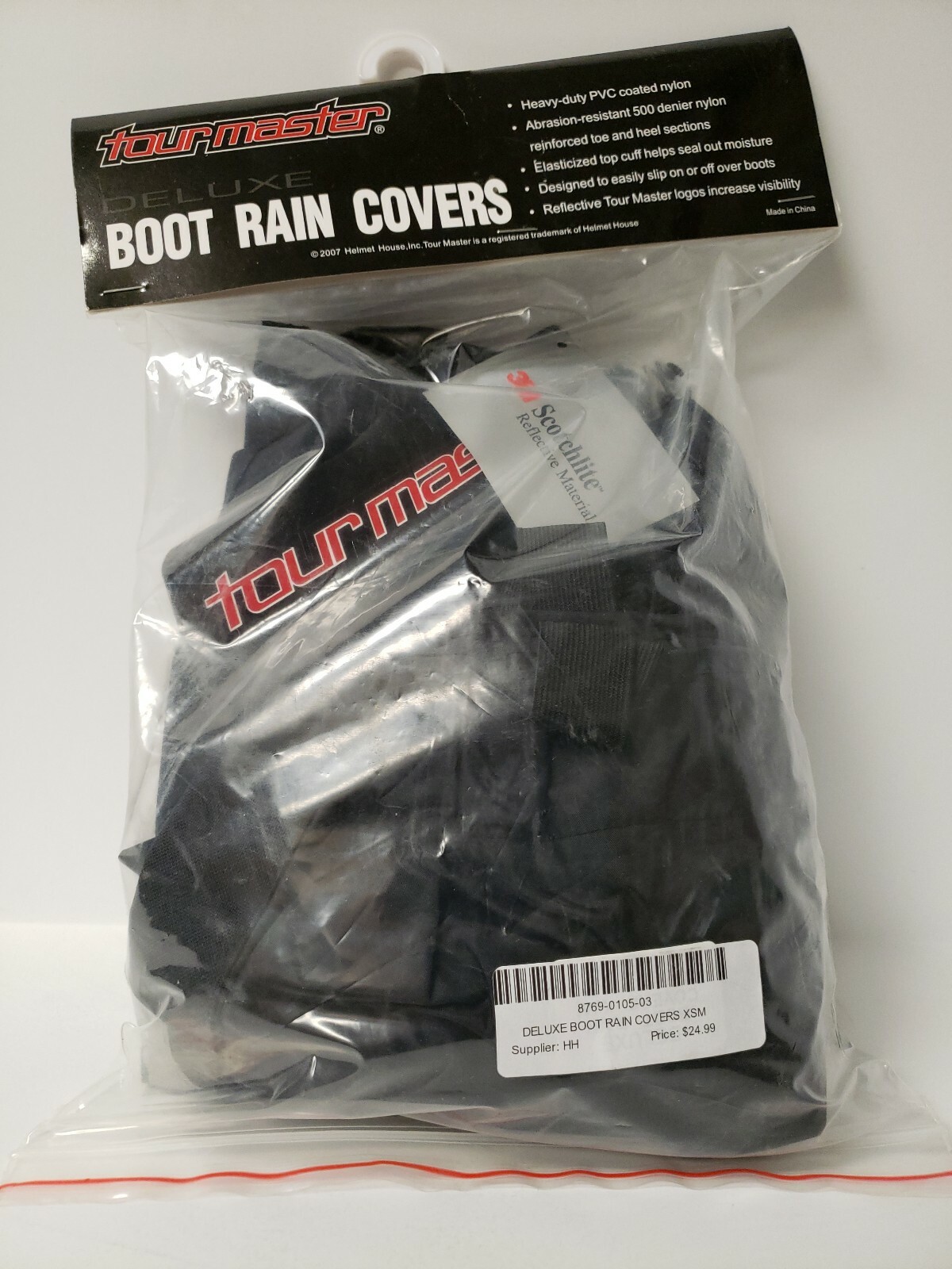 Tour Master XSM Deluxe Rain Boot Covers, X Small P/N 8769010503 eBay