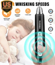 Rechargeable Milk Frother for Coffee with Stand, Handheld Drink Mixer with 3 ...